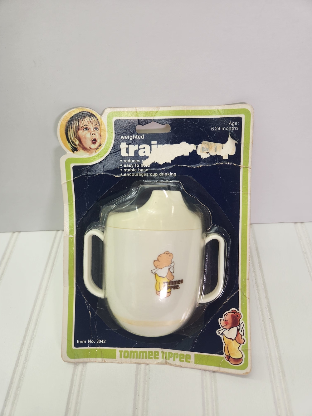 Tommee Tippee Cream Training Cup with Dual Handles
